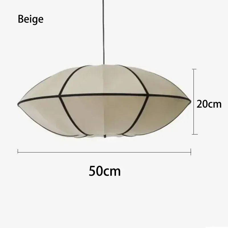 Chrome Umbrella Pendant Lamp