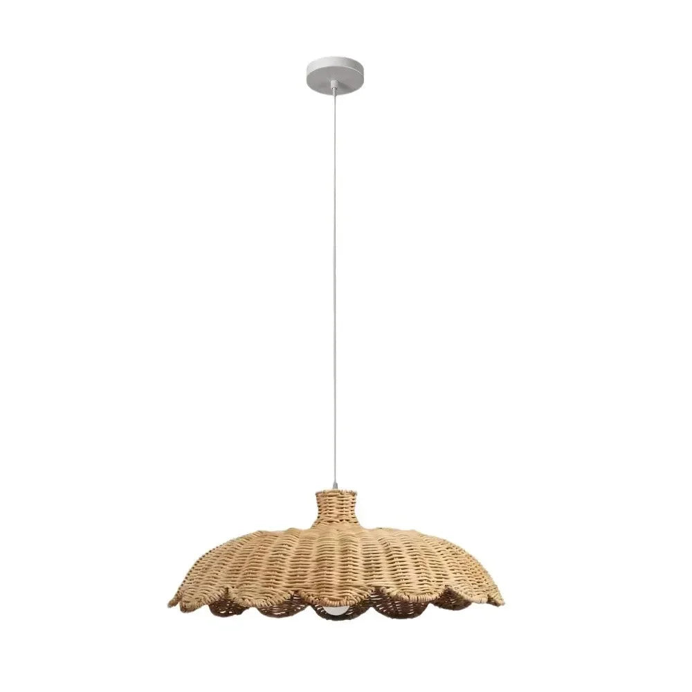 DecorBites™ Handmade Rattan Pendant Lamps - Chinese Style Lighting for Home, Restaurant & Coffee Shop