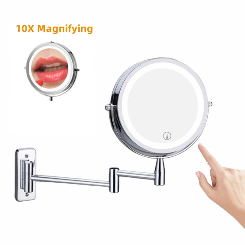 Rose Gold Makeup Mirror