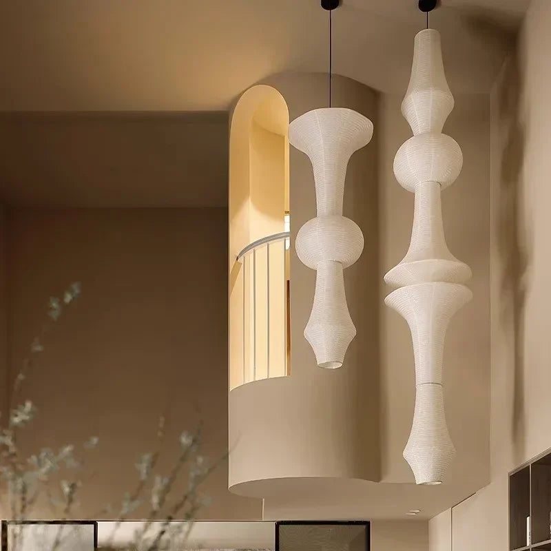 Cotton Paper Wabi Sabi Lamp