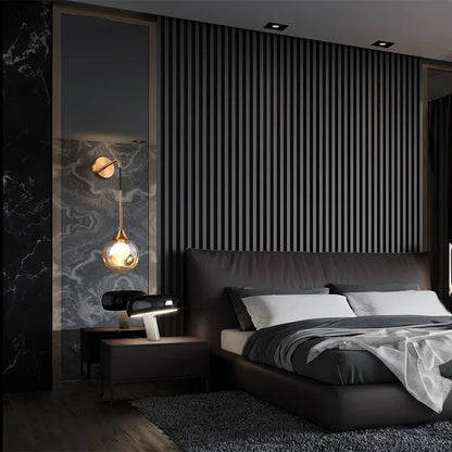 DecorBites™ Glass Ball Gold LED Wall Sconce Modern Nordic Indoor Lamp Fixture
