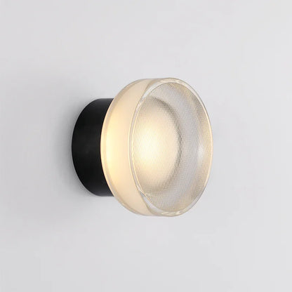 DecorBites™ Elegant Glass LED Wall Sconce for Porch Aisle Bedroom Decor