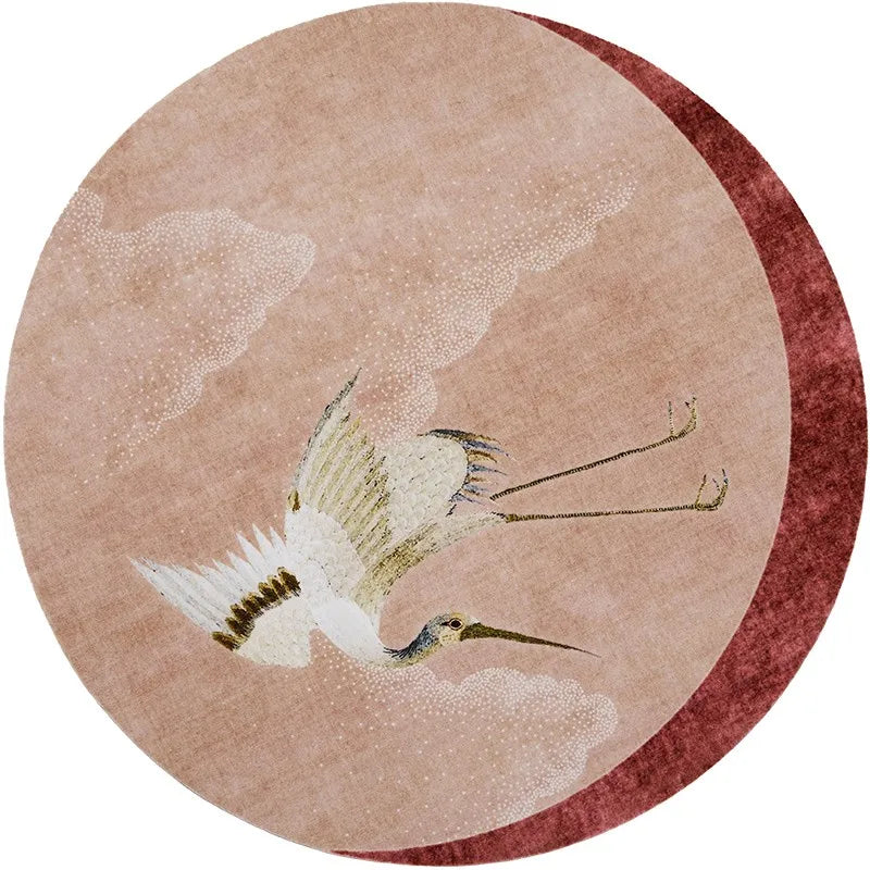 Plush Cranes Carpet