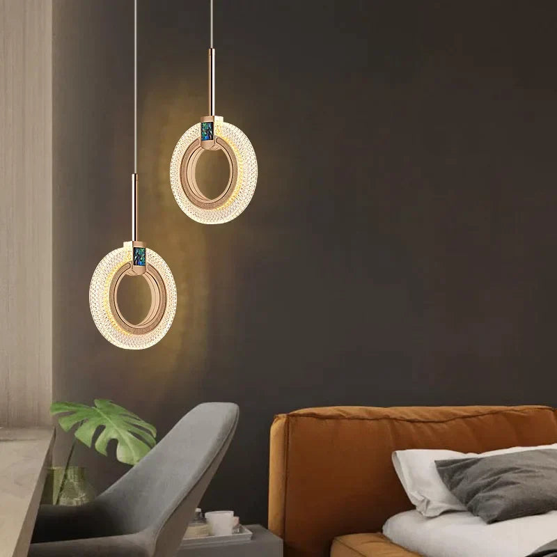 Black Art Deco Pendant Light