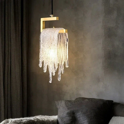 DecorBites™ Crystal LED Pendant Light: Modern Bedroom Hallway Living Room Art Decoration Fixture
