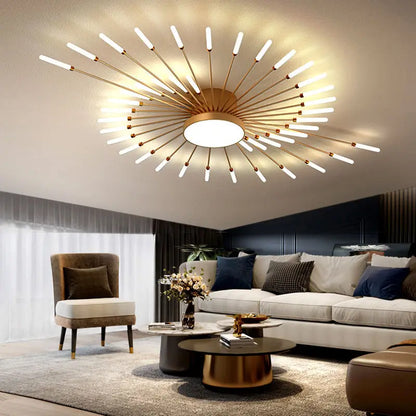 DecorBites™ LED Fireworks Pendant Lamps - Modern Living Room Bedroom Chandelier Lighting