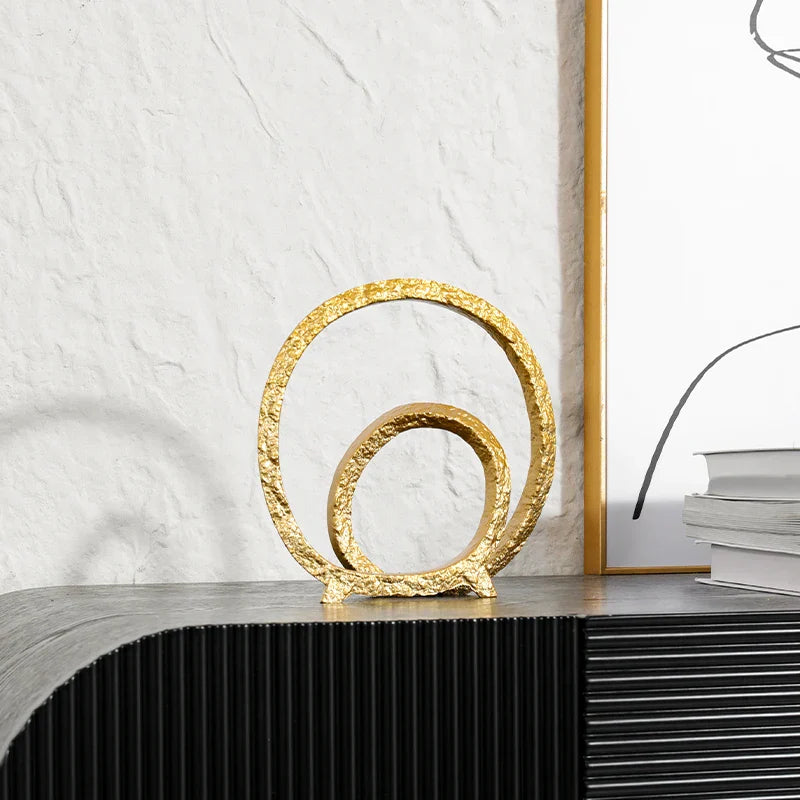 Golden Circle Resin Figurines