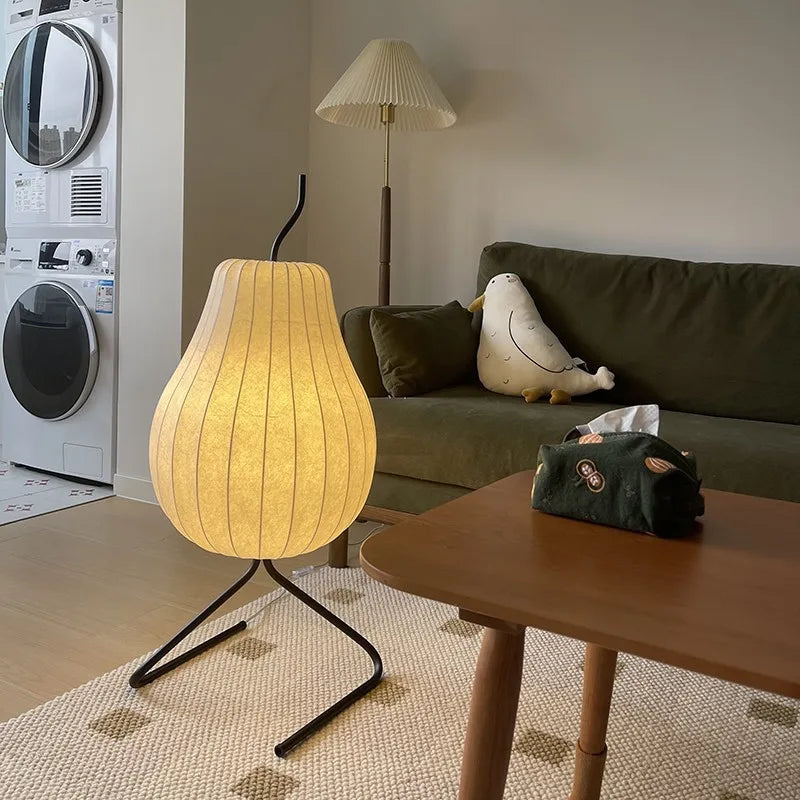 DecorBites™ LED Pear Floor Lamp for Home Decor & Lighting in Living Room, Bedroom, Dining & Study