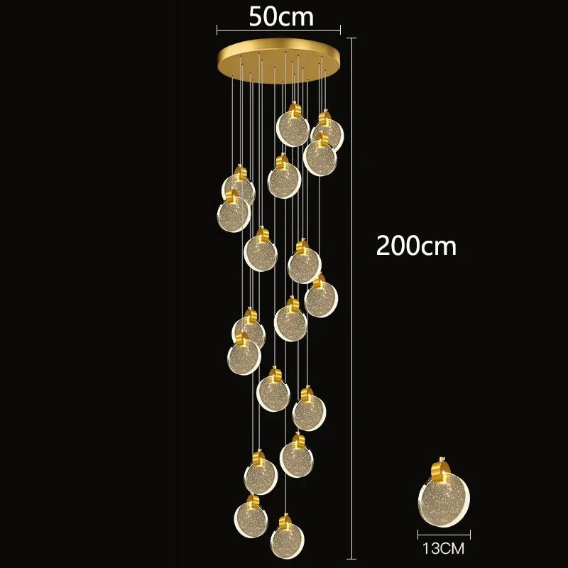 Glass Orb Pendant Light