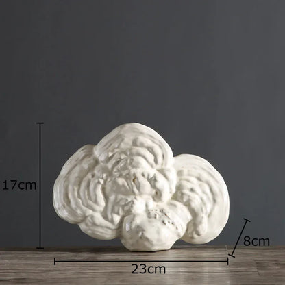 DecorBites™ Ganoderma Lucidum Sculpture Desk Ornament, Modern Room Decor & Crafts