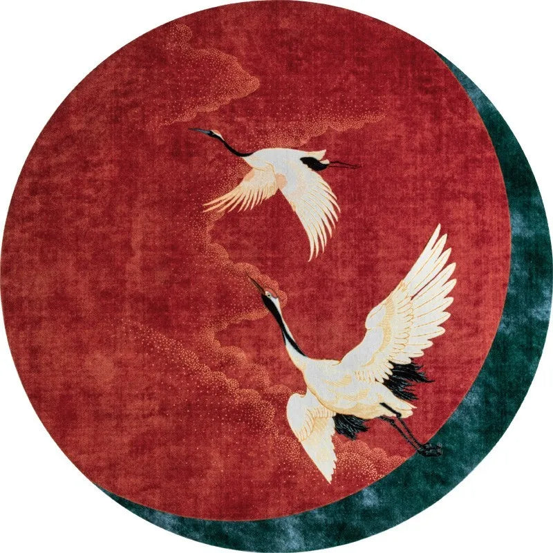 Plush Cranes Carpet