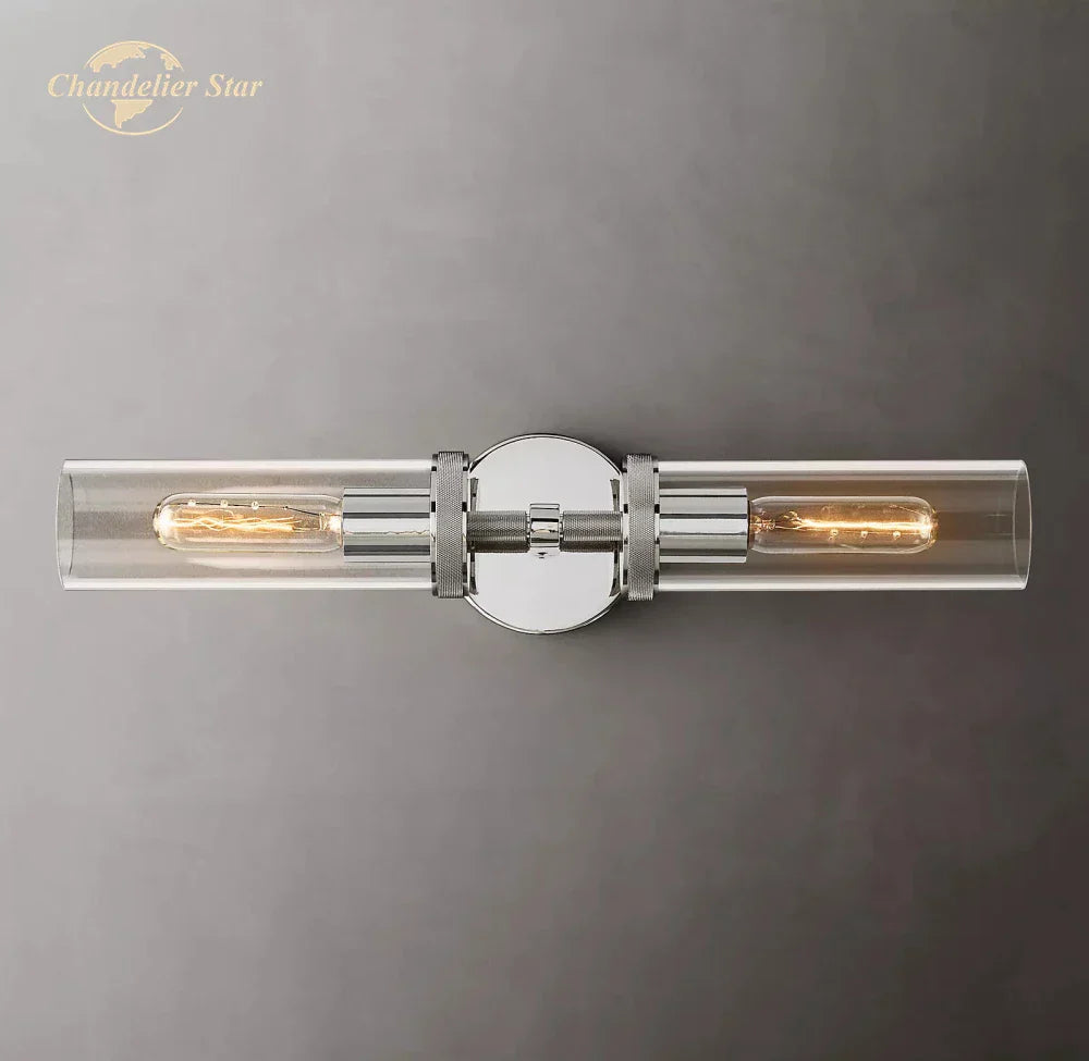 Glass Linear Wall Sconce