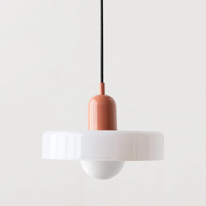 Nordic Colorful Glass Pendant Light 35Cm
