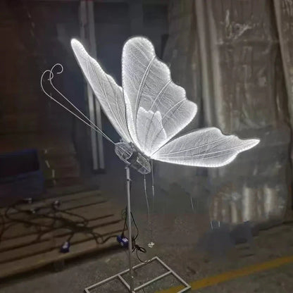 DecorBites™ LED Butterfly Wing Lace Hanging Lamps for Romantic Decoration and Party Lights