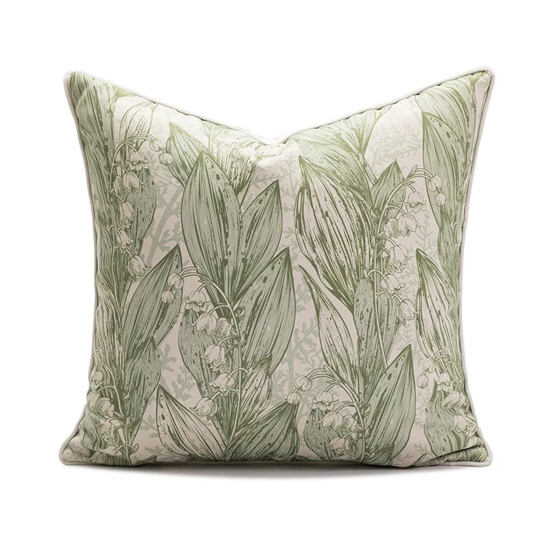 DecorBites™ Ins Wind Matcha Green Sofa Window Float Pillow for Modern Living Room