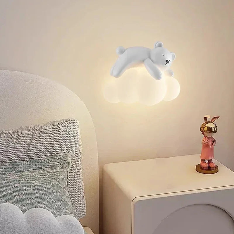 LED Bear Wall Lamp