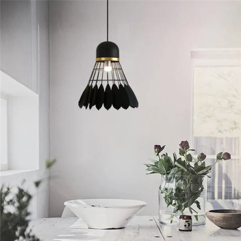Chrome Ball Pendant Light Alloy Kitchen Style