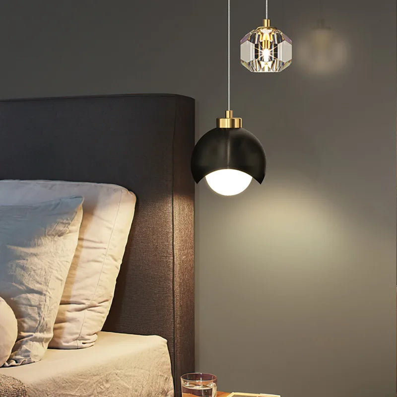DecorBites™ Glass Ball Pendant Chandelier for Luxury Living Room, Bedroom, Hotel Villa