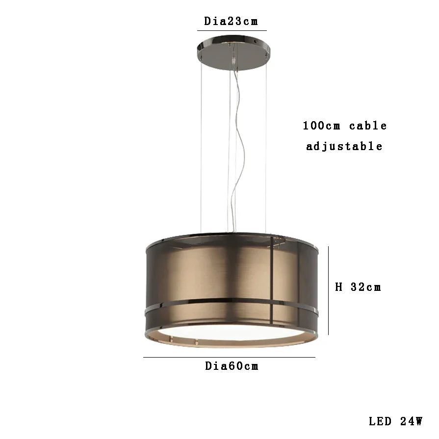 Steel Modern Chandelier