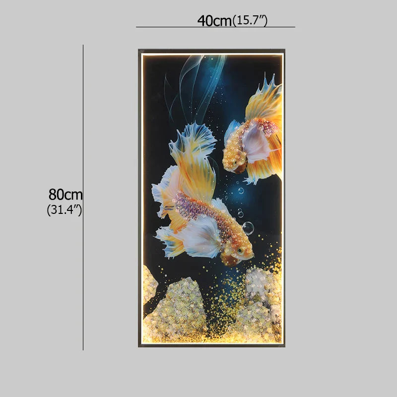 Gold Fish LED Sconce