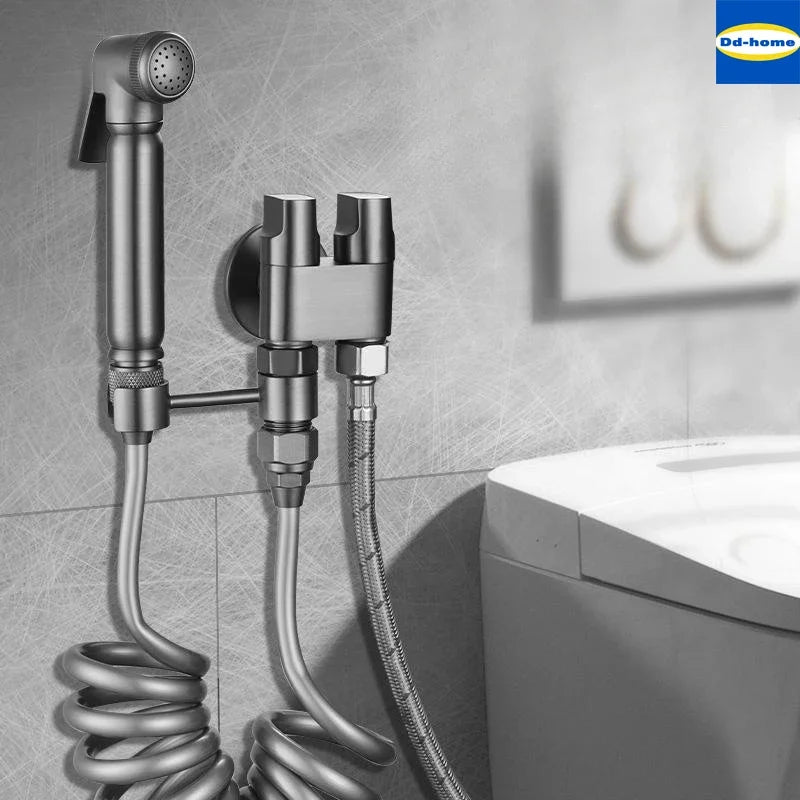 Chrome Bidet Sprayer Set