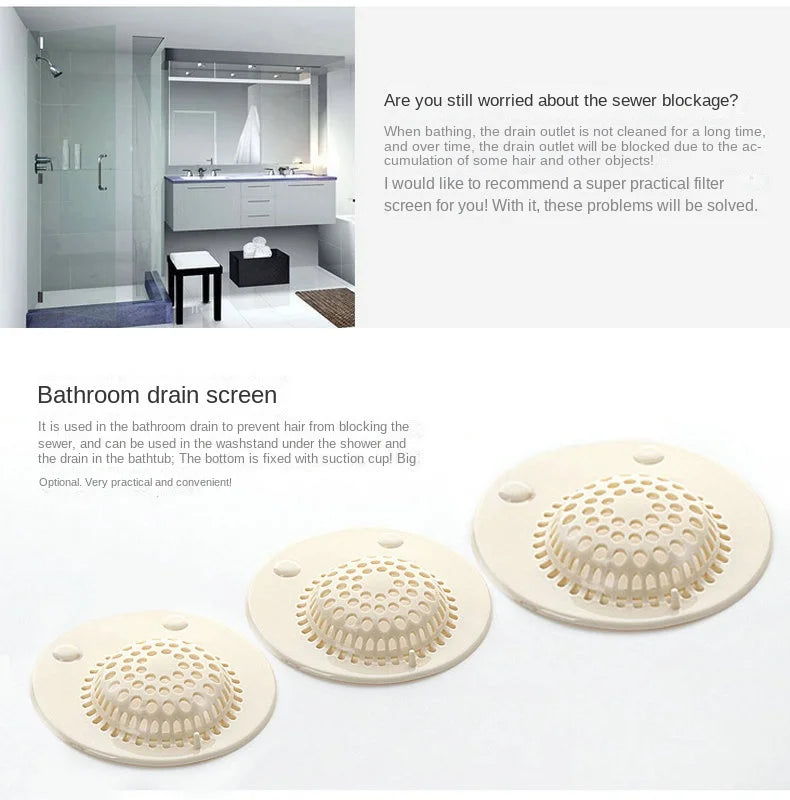 Silicone Hair Drain Strainer