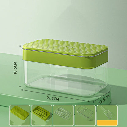 DecorBites™ Ice Mould Tray | Quick Demould Silicone Ice Box | Creative Kitchen Bar Freezer Drink Cooling