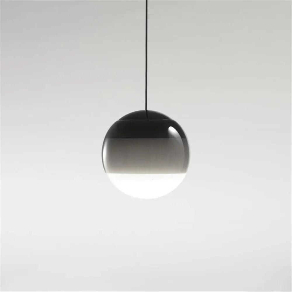 Gradient Glass Dome Pendant Light