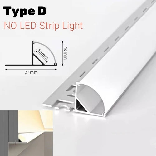 Aluminum Waist Line Channel