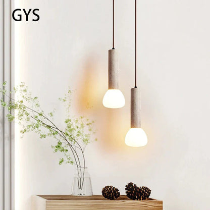 DecorBites™ Cream Style Chandelier Living Room Led Pendant Lamp for Bedroom & TV Background