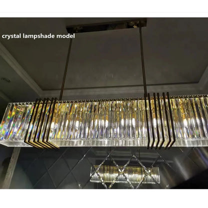 DecorBites™ Gold Lustre Steel Pendant Light Luxury Dining Room LED Fixture