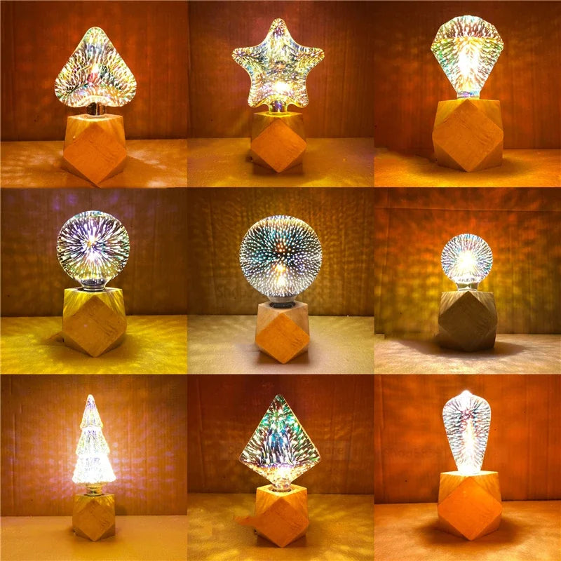 Modern Firework Table Lamp