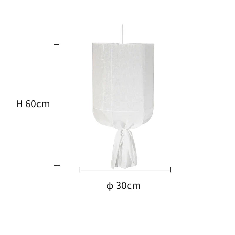Linen Boho Pendant Light