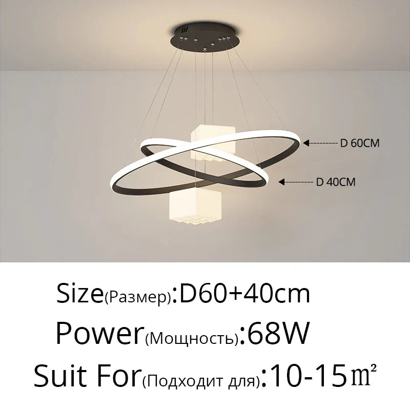 White LED Hanging Light