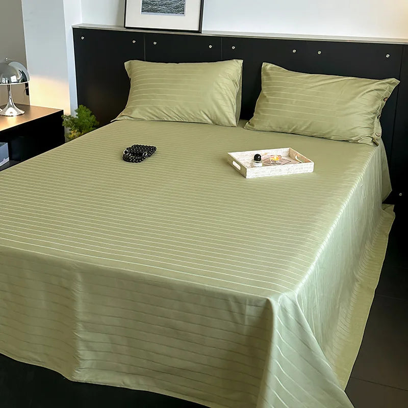 Cotton Satin Bed Sheet Set
