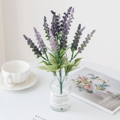 DecorBites™ Lavender Foam Flower Family Room Vase Wedding Bouquet Garden Rose Arch Decoration