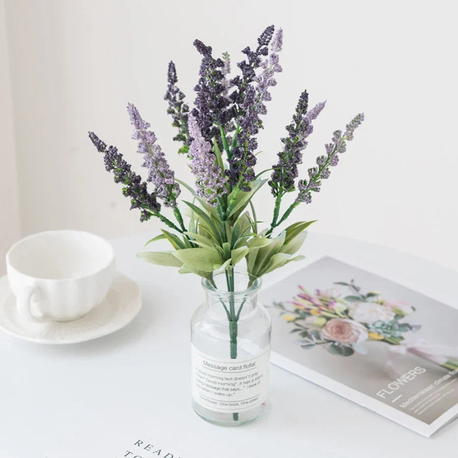 Lavender Foam Flower Bouquet