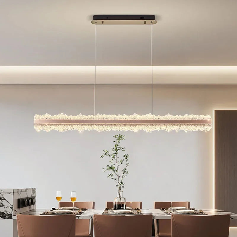 Bronze LED Pendant Light 120cm Dimmable