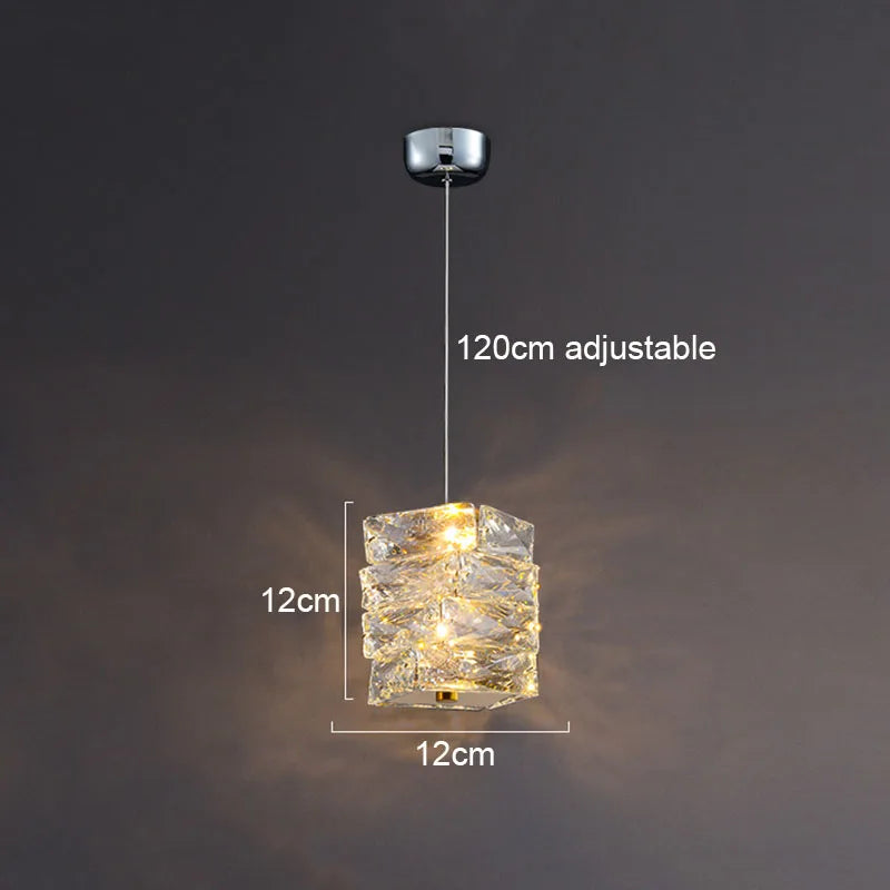 Gold Chrome Crystal Sconce For Living Room 60cm