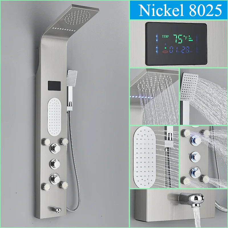 Blue LED Shower System