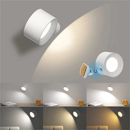 DecorBites™ LED Wall Light with Remote Control and USB Charging