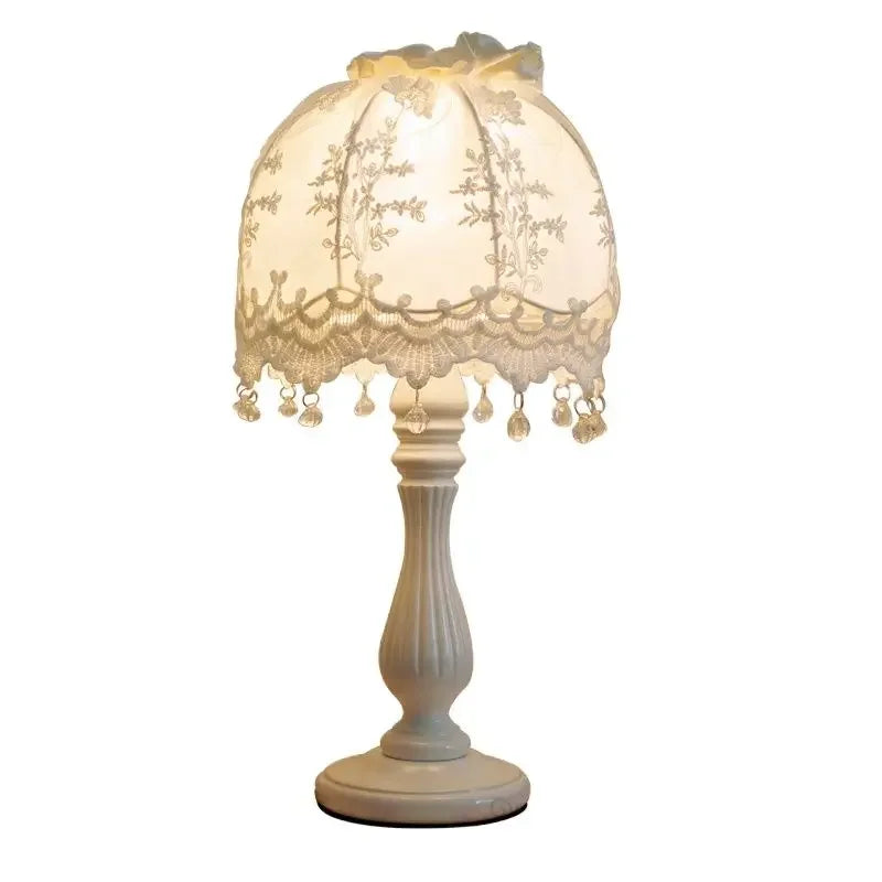 Lace Fabric Table Lamp