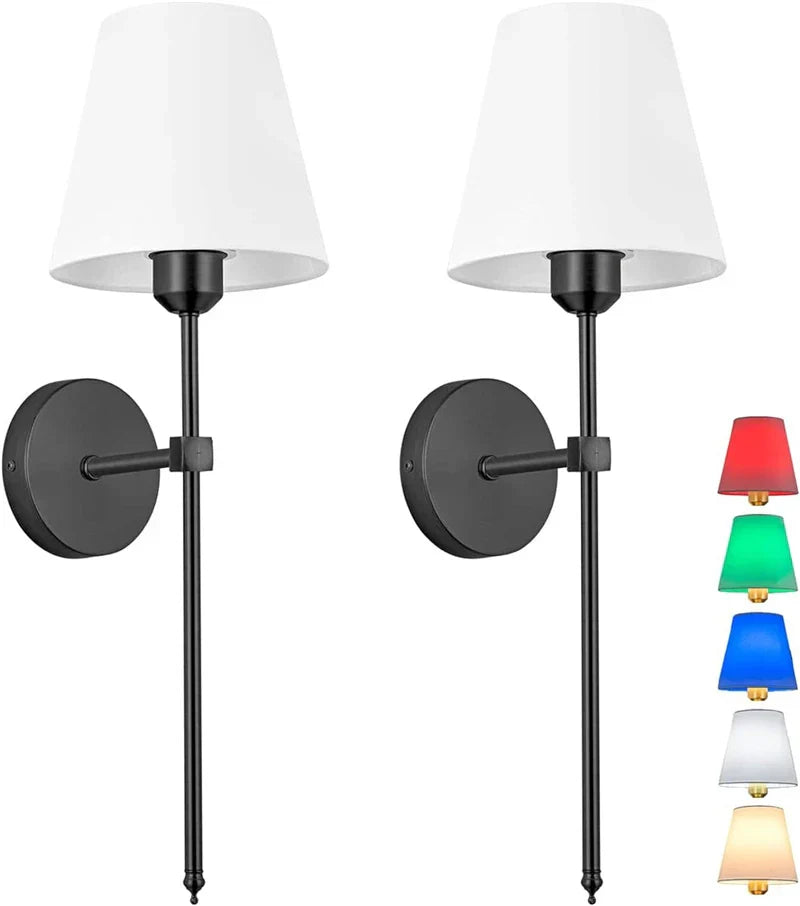 Fabric Industrial Wall Lamp