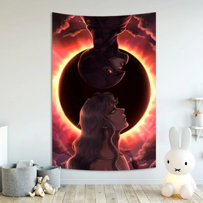 DecorBites™ Berserk Sacrifice Tapestry Hanging for Home, Bar, Cafe | Aesthetic Wall Decor