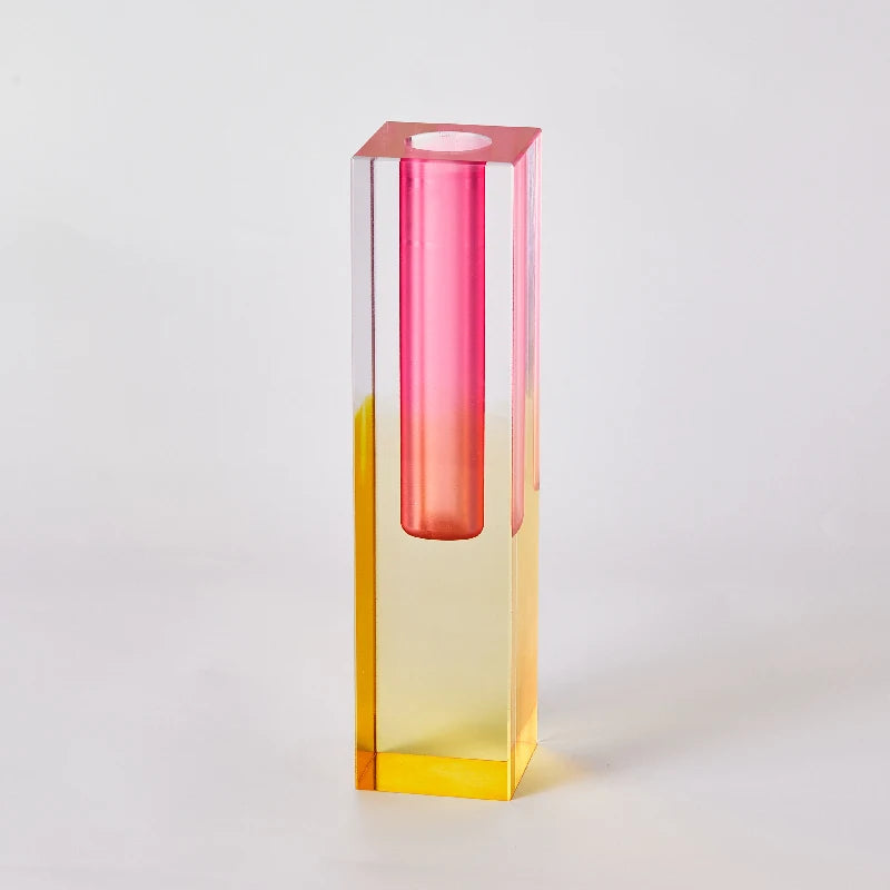 Acrylic Bud Vase Decorative Tabletop