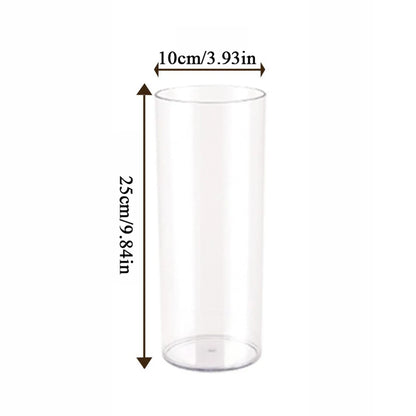 Acrylic Cylinder Vase Large Tall