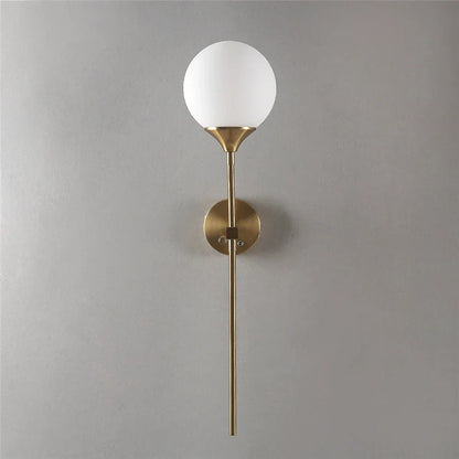 DecorBites™ Glass Lampshade Wall Sconces for Bedside and Living Room Decor