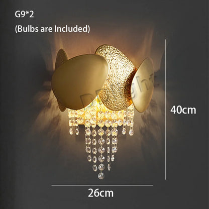DecorBites™ Crystal Tassels LED Pendant Chandelier - Modern Luxury Home Decor