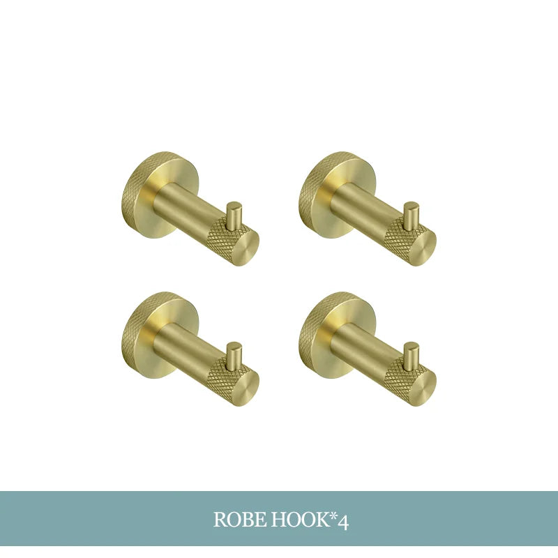 Gold Bathroom Hardware Set