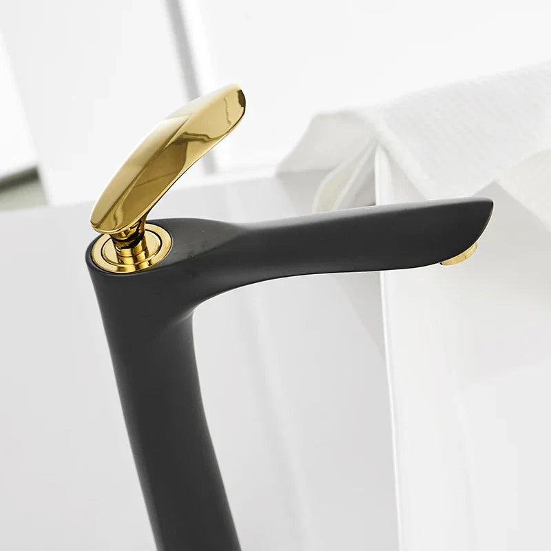 Gold Chrome Brass Faucet